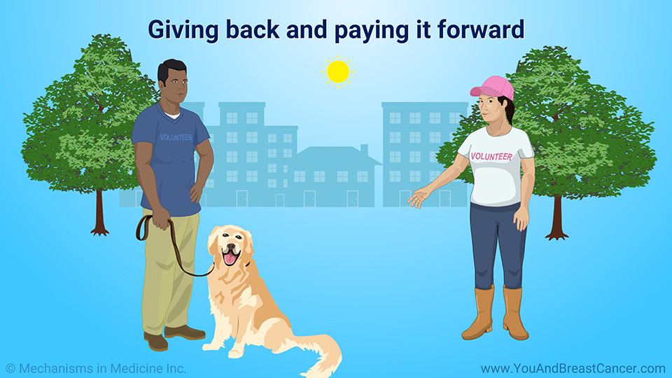 Giving back and paying it forward
